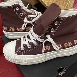 Converse Sneakers New.Tried on Once never worn outside.purchase from Nordstrom